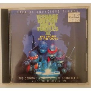 Teenage Mutant Ninja Turtles 2: Secret of Ooze: Soundtrack CD 1991